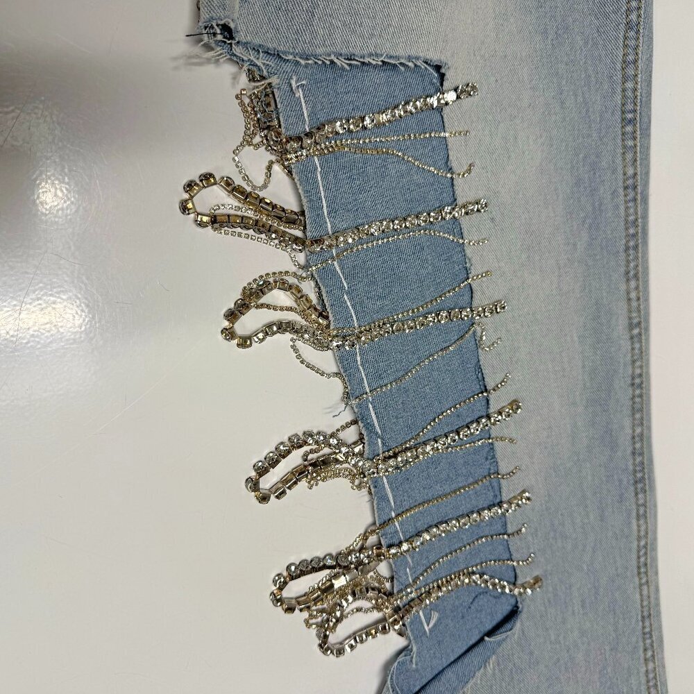Kiwi Rhinestone Jeans - Picture 7 of 13
